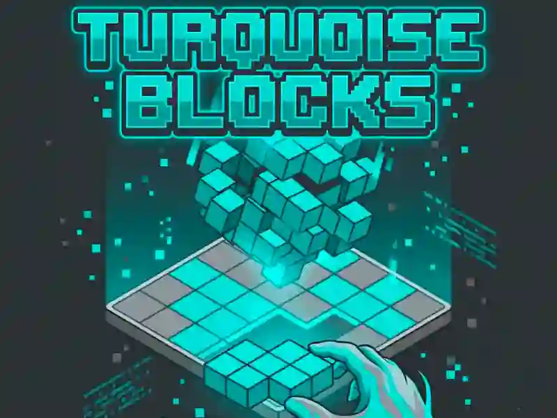 Trò chơi Turquoise Blocks trực tuyến