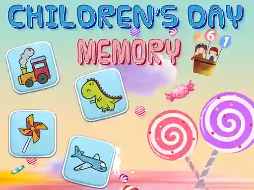 Trò chơi Children's Day Memory trực tuyến