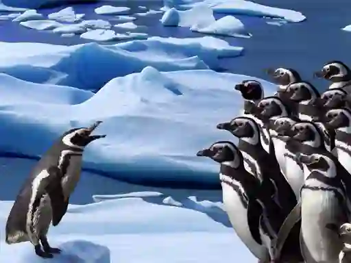 Trò chơi Penguins Slide trực tuyến