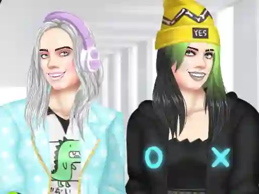 Trò chơi Billie Eilish Makeover trực tuyến