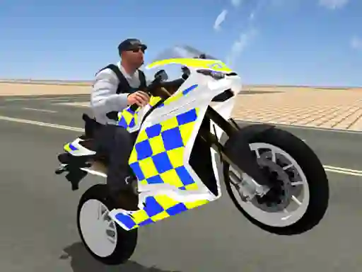 Trò chơi Super Stunt Police Bike Simulator 3D trực tuyến