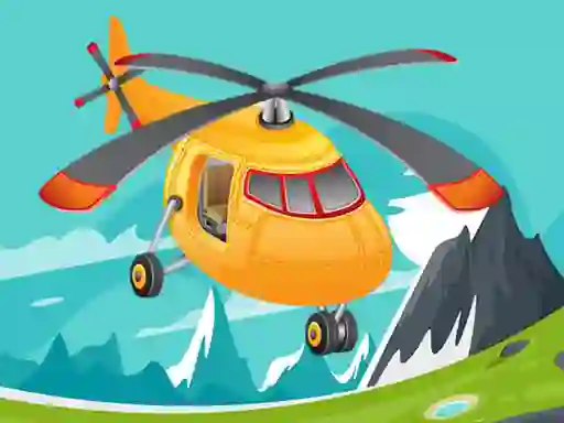 Trò chơi Helicopter Jigsaw trực tuyến