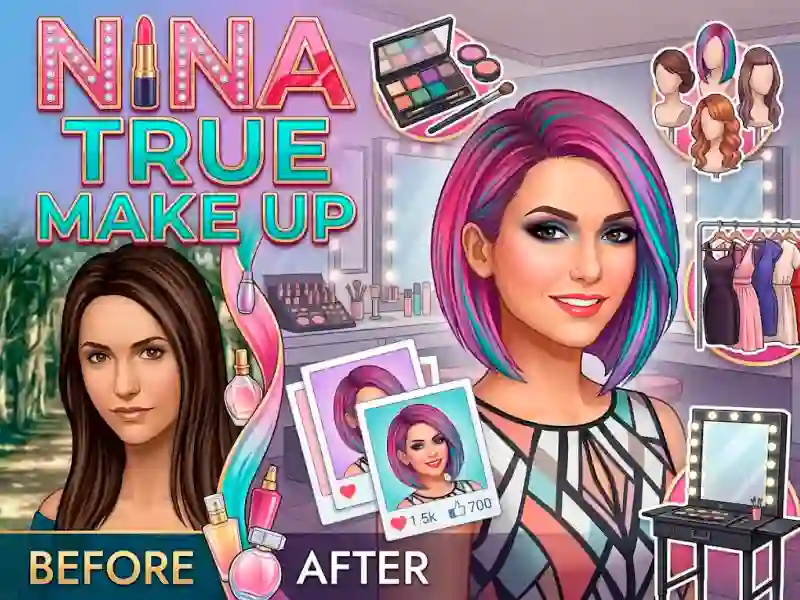 Trò chơi Nina True Make Up trực tuyến