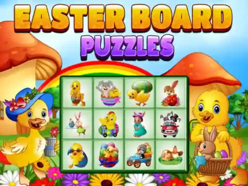 Trò chơi EASTER BOARD PUZZLES trực tuyến