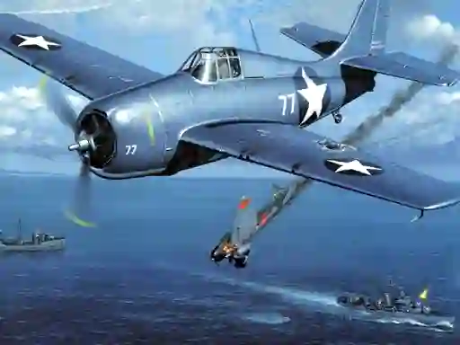 Trò chơi Aviation Art Air Combat Puzzle trực tuyến