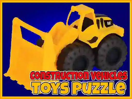 Trò chơi Construction Vehicles Toys Puzzle trực tuyến