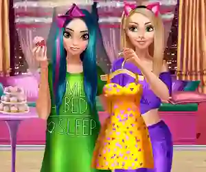 Trò chơi BFFs PJ Party trực tuyến