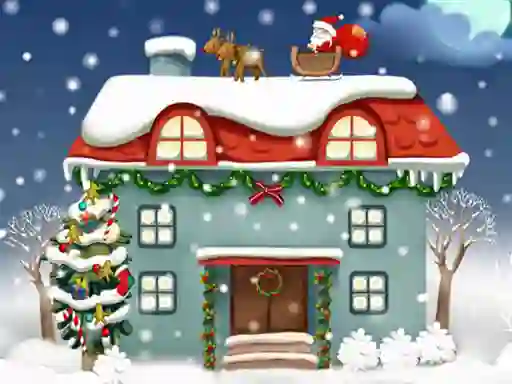 Trò chơi Christmas Rooms Differences trực tuyến