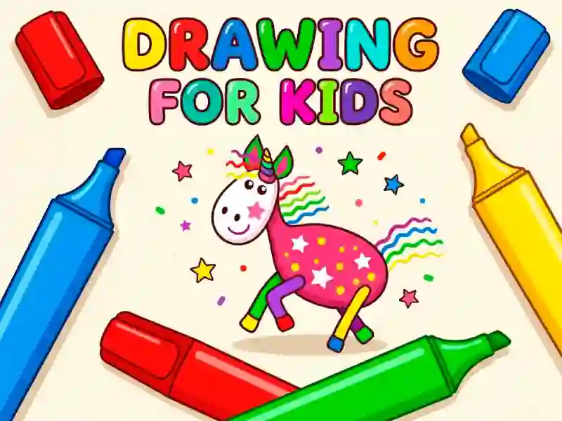 Trò chơi Drawing For Kids trực tuyến
