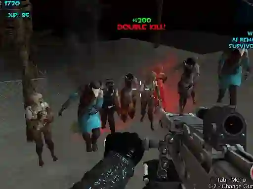 Trò chơi Zombie Apocalypse Now Survival trực tuyến