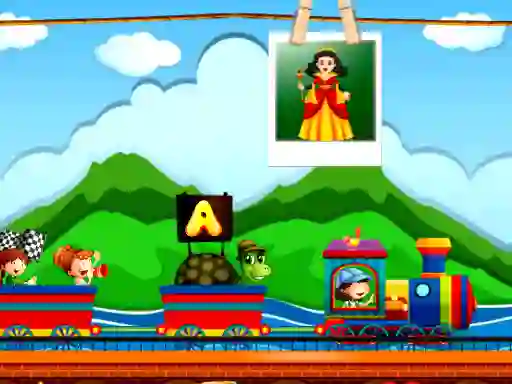 Trò chơi Alphabetic train trực tuyến