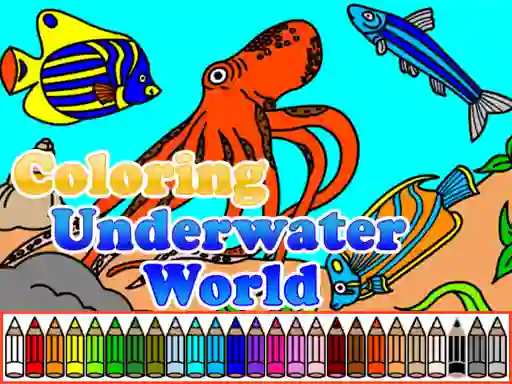 Trò chơi Coloring Underwater World trực tuyến