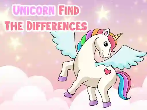 Trò chơi Unicorn Find The Differences trực tuyến