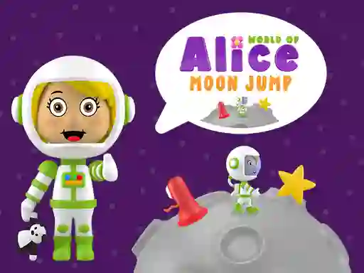 Trò chơi World of Alice Moon Jump trực tuyến