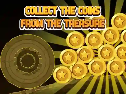 Trò chơi Collect The Coins From The Treasure trực tuyến