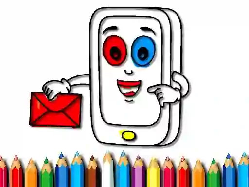 Trò chơi Mobile Phone Coloring Book trực tuyến