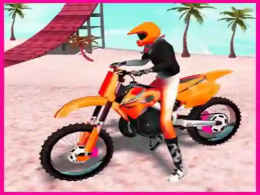 Trò chơi Motocross Beach Jumping Bike Stunt trực tuyến