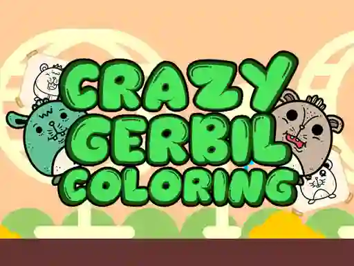 Trò chơi Crazy Gerbil Coloring trực tuyến