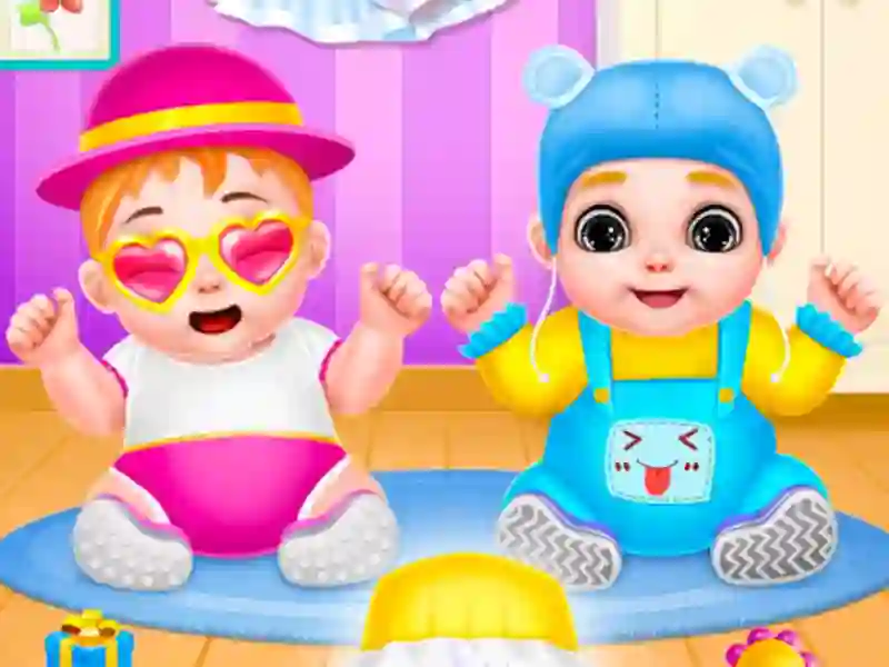 Trò chơi Twin Baby Care trực tuyến