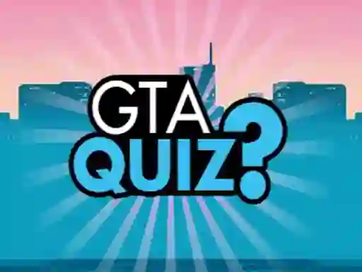 Trò chơi GTA Quiz trực tuyến