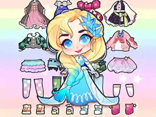 Trò chơi Hair Doll Dress Up World trực tuyến