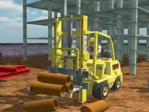 Trò chơi Forklift Drive Simulator trực tuyến