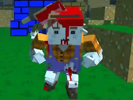 Trò chơi Pixel Gun Apocalypse 4 Zombie Invazion trực tuyến