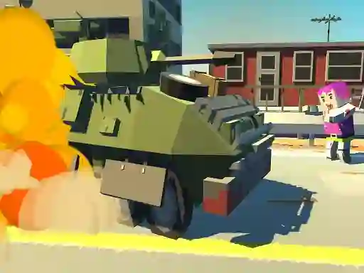 Trò chơi Tank vs Zombie trực tuyến