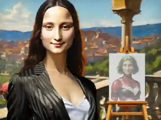 Trò chơi Mona Lisa Fashion Experiments trực tuyến