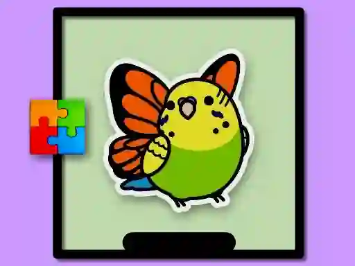 Trò chơi Cute Budgie Puzzle trực tuyến