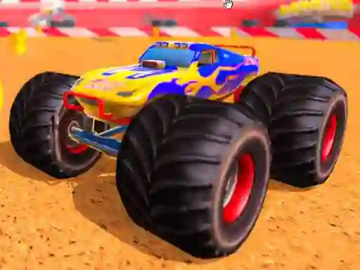 Trò chơi Monster truck Offroad Stunts trực tuyến