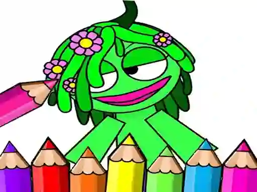 Trò chơi Sprunki Coloring Music Anime trực tuyến
