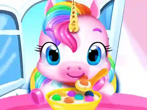 Trò chơi Magical Unicorn Pet Care trực tuyến