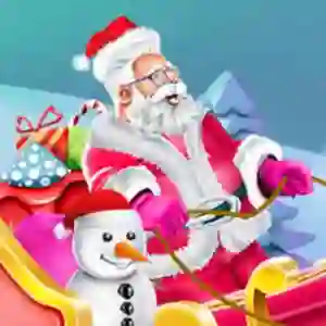 Trò chơi Design santas sleigh trực tuyến
