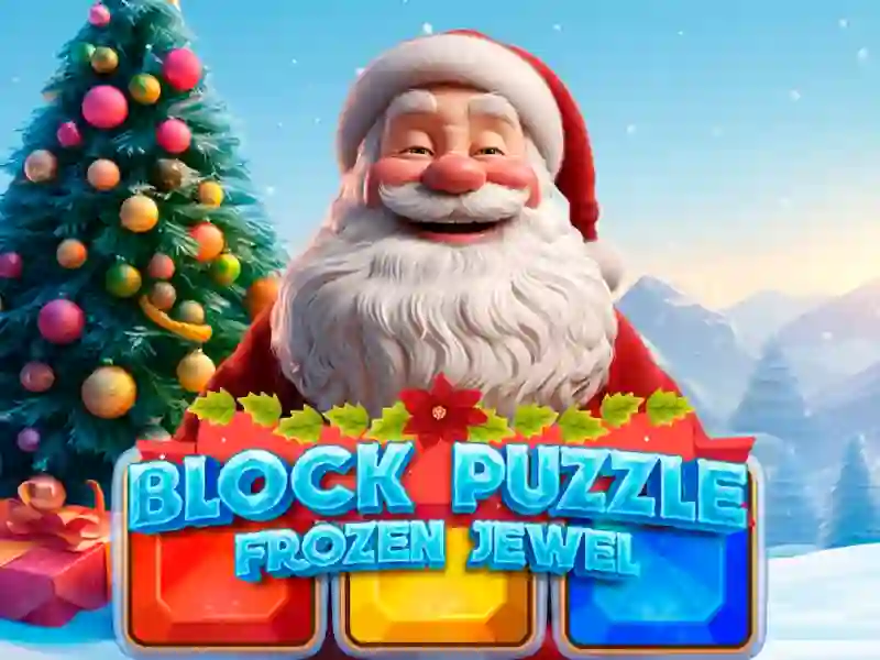 Trò chơi Block Puzzle Frozen Jewel trực tuyến