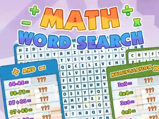 Trò chơi Math Word Search trực tuyến