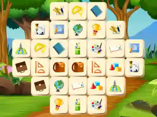 Trò chơi School Mahjong Deluxe trực tuyến