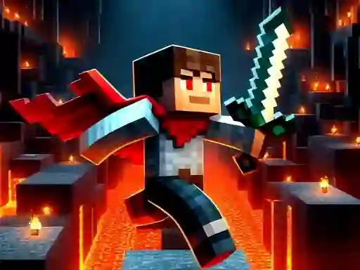 Trò chơi Mineblock Obby trực tuyến