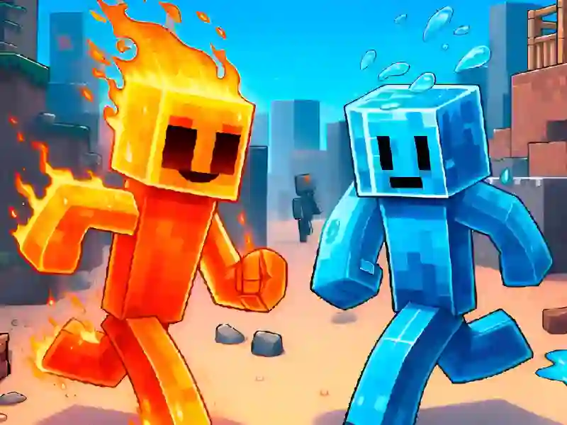 Trò chơi Fire and Water Stickman trực tuyến