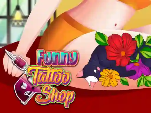 Trò chơi Funny Tattoo Shop trực tuyến