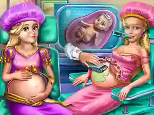 Trò chơi Goldie Princesses Pregnant Check up trực tuyến