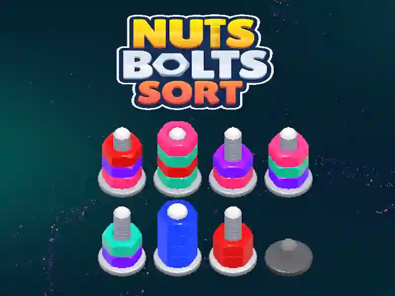 Trò chơi Nuts Bolts Sort trực tuyến