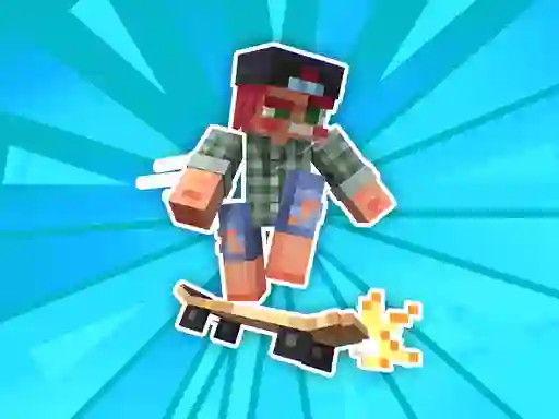 Trò chơi Noob and Pro Skateboarding trực tuyến