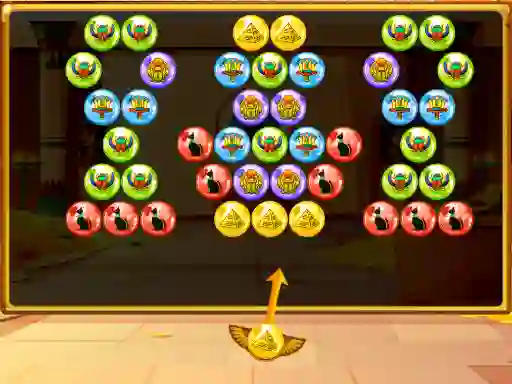Trò chơi Bubble Shooter Egypt trực tuyến