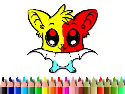 Trò chơi Cute Bat Coloring Book trực tuyến