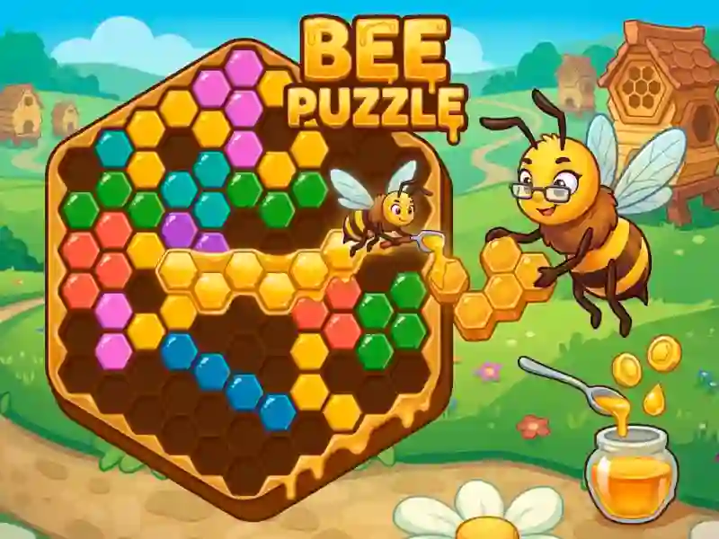 Trò chơi Bee Puzzle trực tuyến