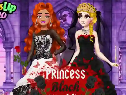 Trò chơi Princess Black Wedding Dress trực tuyến