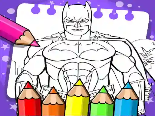 Trò chơi Batman Beyond Coloring Book trực tuyến