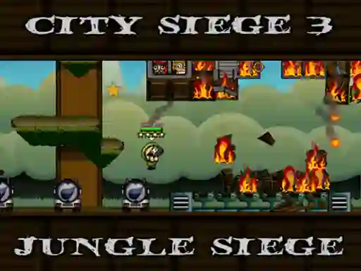Trò chơi City Siege 3: Jungle Siege trực tuyến
