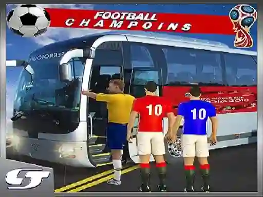 Trò chơi Football Players Bus Transport trực tuyến